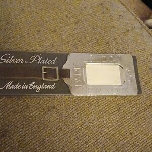 ROVE Silver Luggage Tag with Engraved Cities